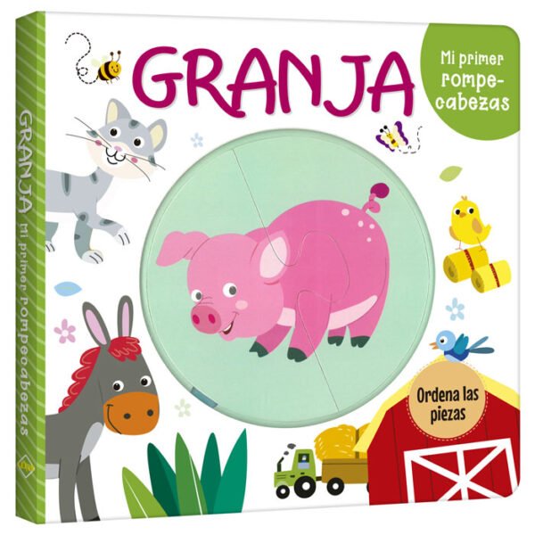 Libro Interactivo Mi primer rompecabezas: Granja