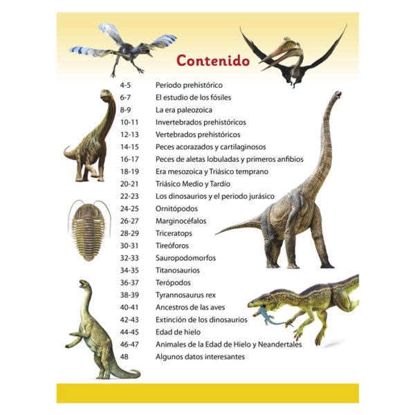 Enciclopedia Ilustrada Dinosaurios y Vida Prehistórica - Imagen 3