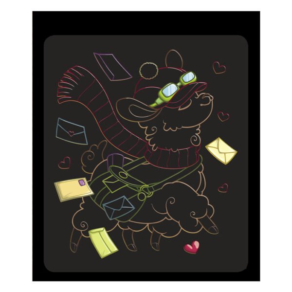Llamas Locas - Libro para Raspar - Imagen 3