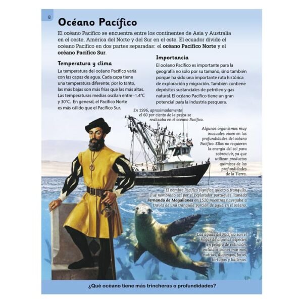 Enciclopedia Ilustrada Mares y Océanos - Imagen 4