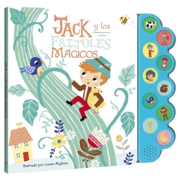 Libro Jack y los Frijoles Mágicos Con Sonidos MMDSJ1