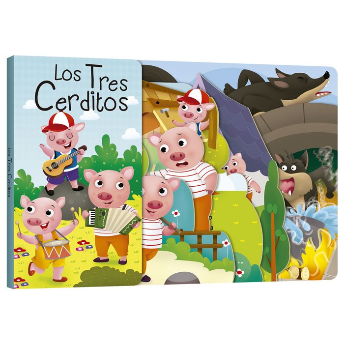 Los Tres Cerditos – Troquelado | Lexus Editores México