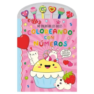 Libro Me encantan los Dulces – Coloreando con Números TUCDU1