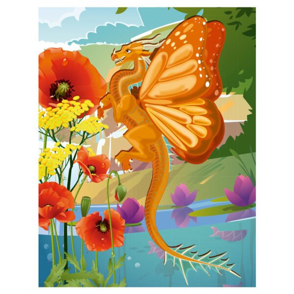 Rapar y Colorear - Dragones - Imagen 2