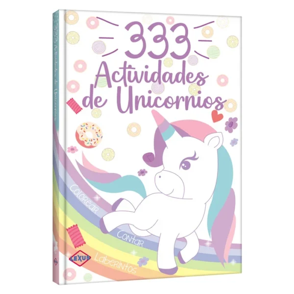 Libro 333 Actividades de Unicornios LPTAU1