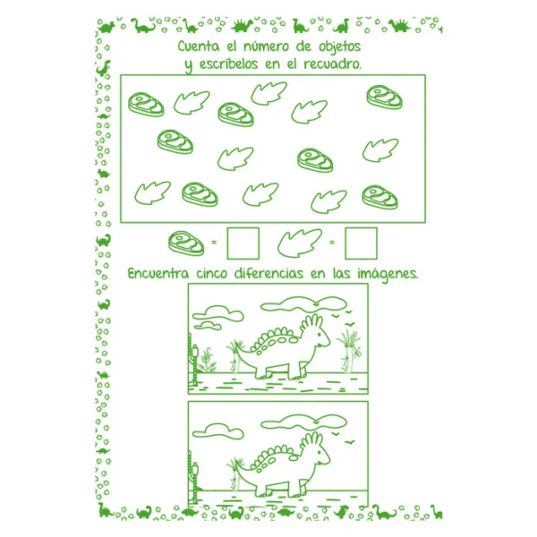 333 Actividades Dinos - Imagen 2