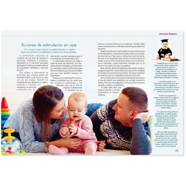 Estimulación Temprana: Prenatal Gestación, Madre-Hijo, 0-5 años - Imagen 3