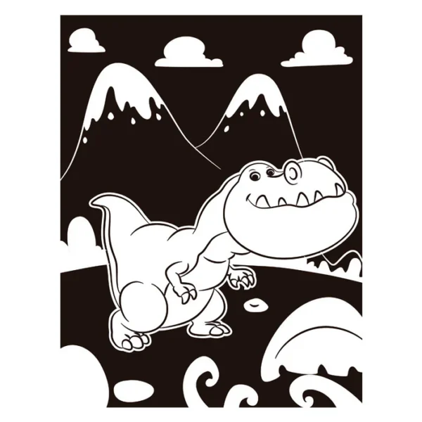 Neón - Coloreando Dinosaurios - Imagen 2