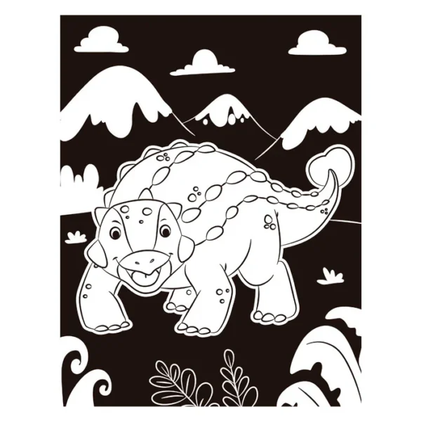 Neón - Coloreando Dinosaurios - Imagen 3