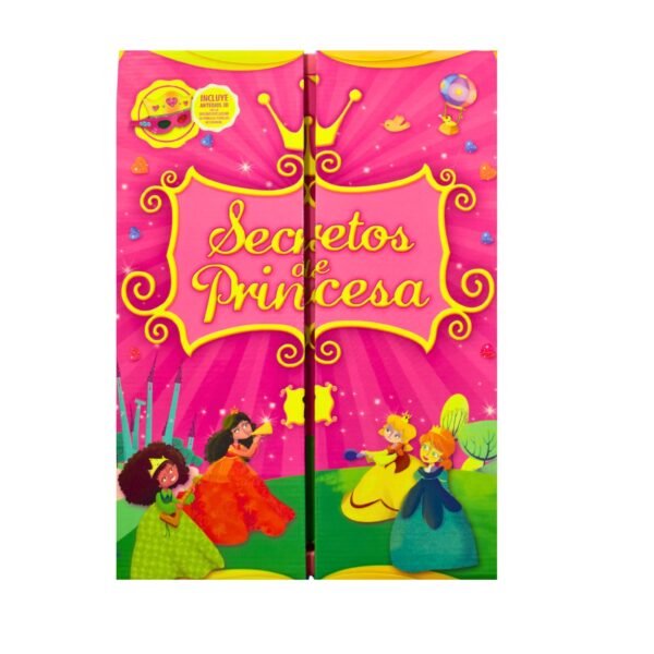 Secretos De Princesa Lujoso Cofre 2 Libritos