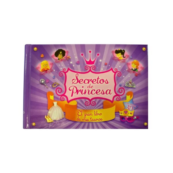 Secretos De Princesa Lujoso Cofre 2 Libritos - Imagen 3