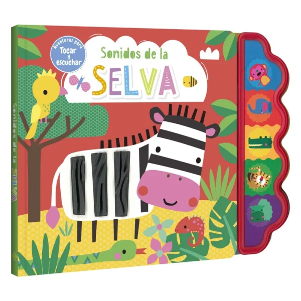 Libro Sonidos de la Selva – Libro con Sonidos