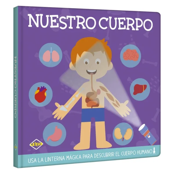 Libro con Linterna - Nuestro Cuerpo