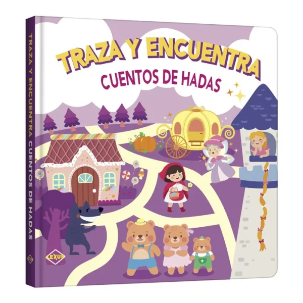 Libro Traza y Encuentra – Cuentos de Hadas