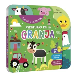 Libro infantil Siente y Aprende – Aventuras en la Granja