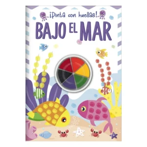 Libro ¡Pinta con huellas! – Bajo el Mar