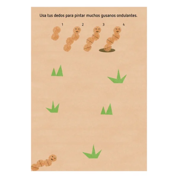 ¡Pinta con huellas! – Jardín - Imagen 4