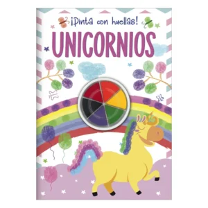 Libro ¡Pinta con huellas! – Unicornios