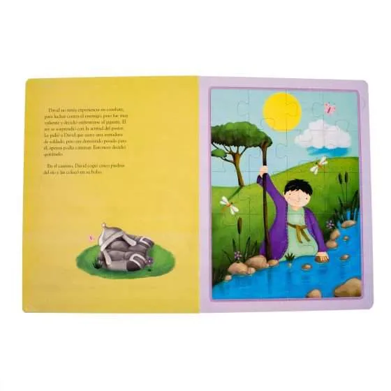 David y Goliat Rompecabezas - Imagen 4