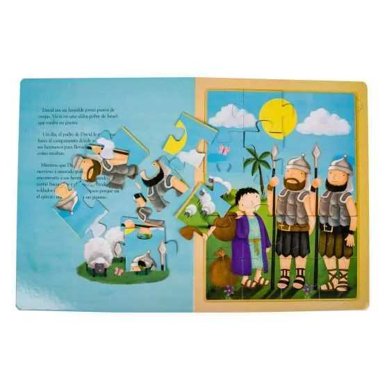 David y Goliat Rompecabezas - Imagen 3