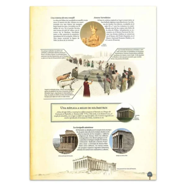 El Gran Libro Visual en 3D Antigua Grecia - Imagen 3