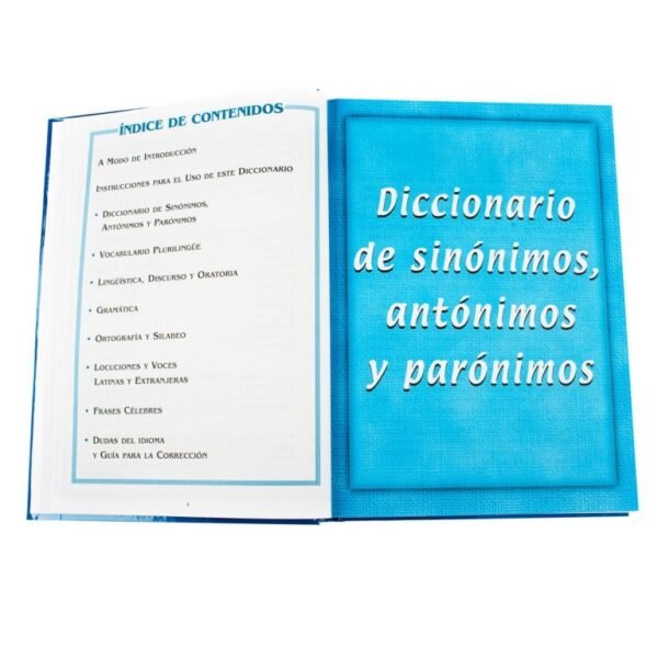 Diccionario de Sinónimos, Antónimos y Parónimos - Imagen 2