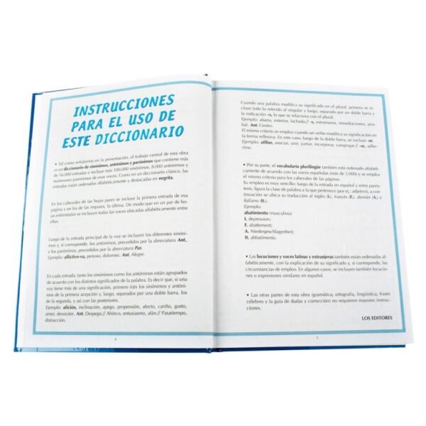 Diccionario de Sinónimos, Antónimos y Parónimos - Imagen 4