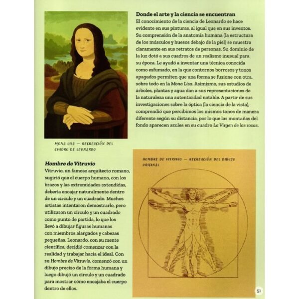 Las Extraordinarias Ideas - Leonardo Da Vinci - Imagen 2