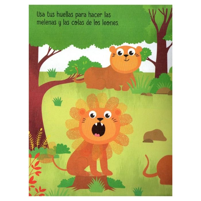 Pinta con Huellas Animales - Imagen 2