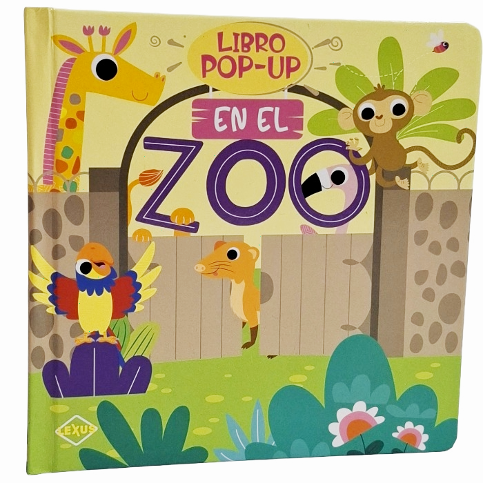 Libro Pop-Up En El Zoo