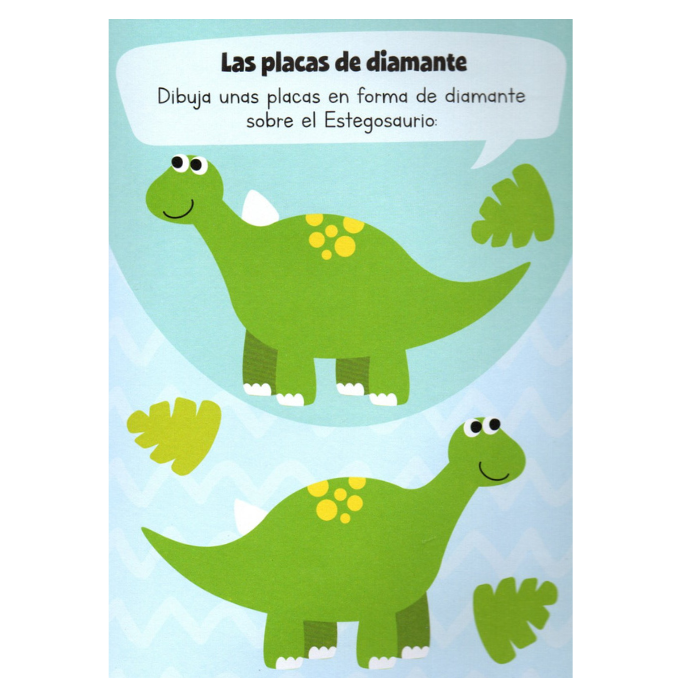 Libro Portátil de Actividades y Aventuras - Dinosaurios - Imagen 2