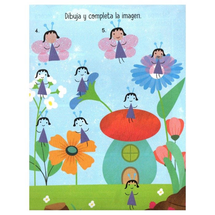 Pinta con Huellas Unicornios y Hadas - Imagen 2