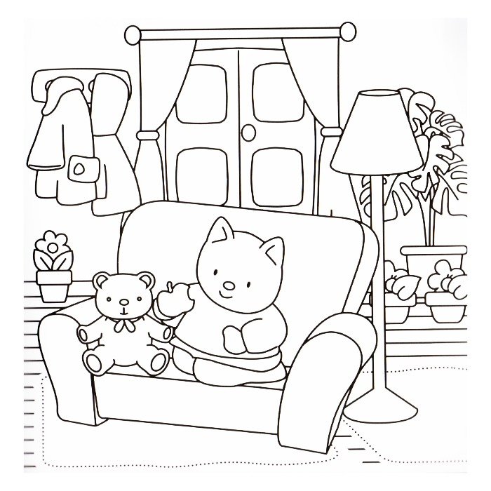 Cozy & Comfy 1 - Libro para Colorear - Imagen 2