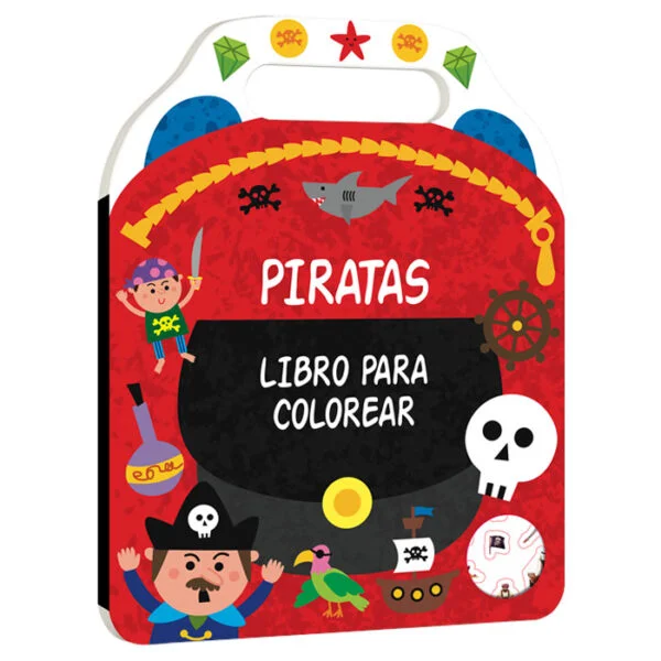Piratas – Libro para Colorear