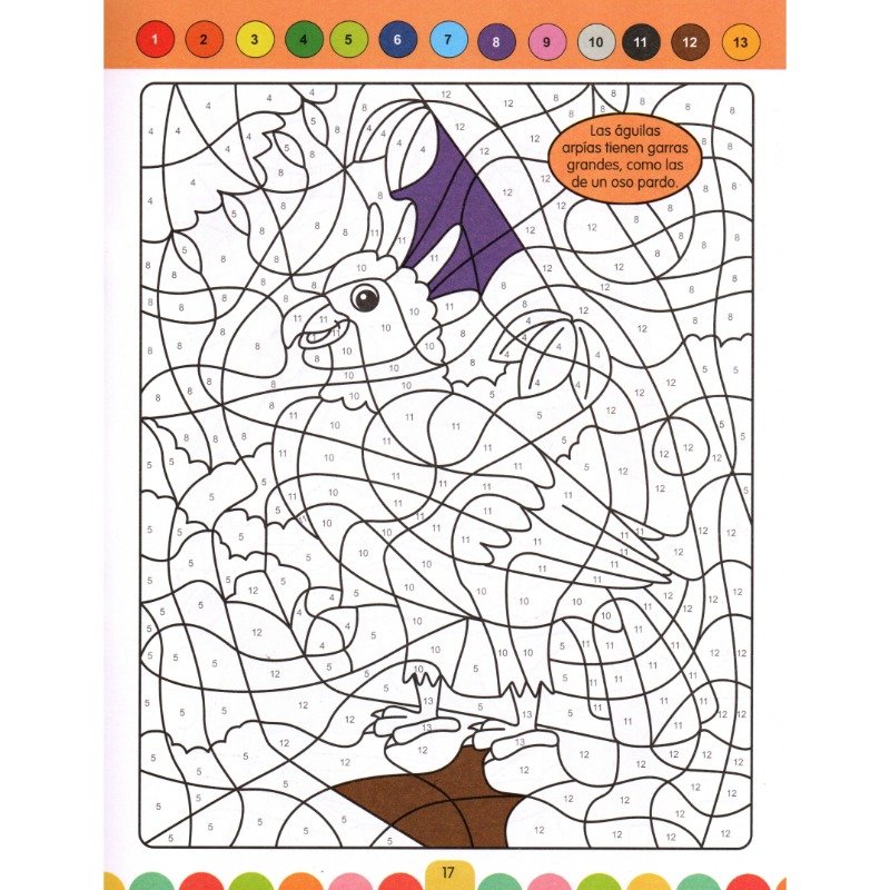Colorea Por Números –Aves - Imagen 2