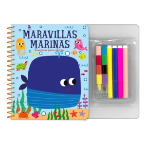 Maravillas Marinas – Aventuras para Colorear