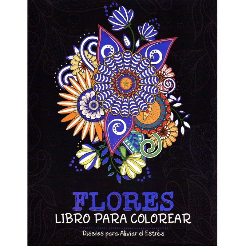 Libro Para Colorear – Flores