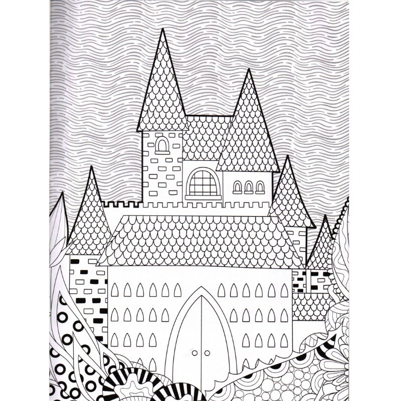 Libro Para Colorear – Paisajes - Imagen 2