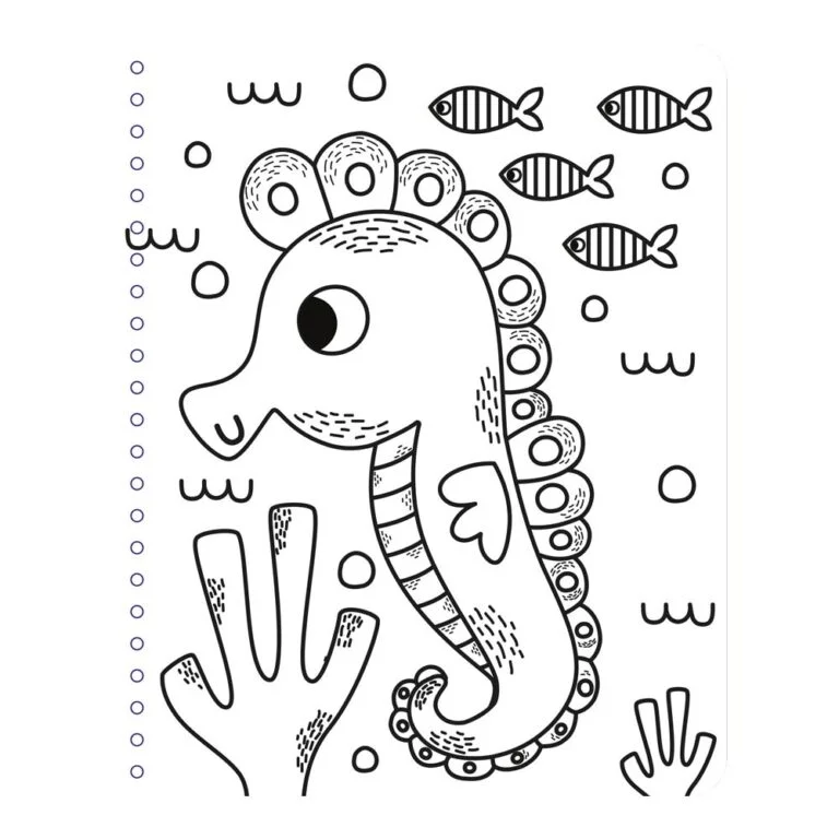 Maravillas Marinas – Aventuras para Colorear - Imagen 3