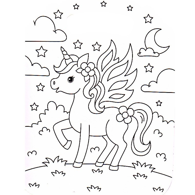 Libro para Colorear con Gemas - Mundo Unicornio - Imagen 2