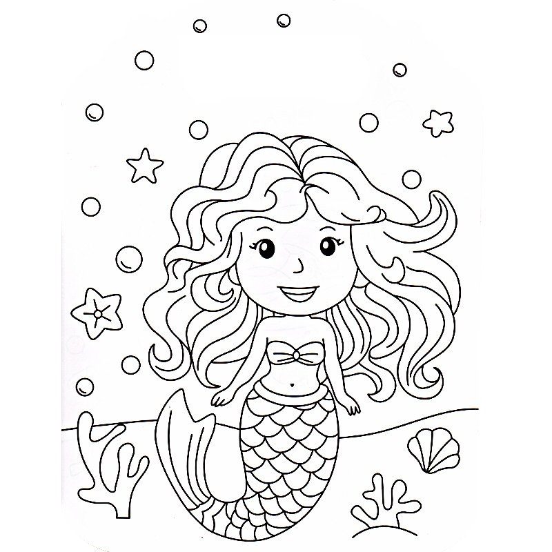 Libro para Colorear con Gemas – Sirenas Mágicas - Imagen 2