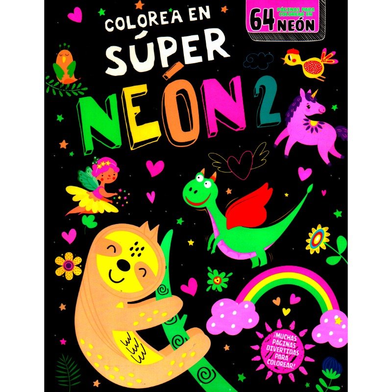 Colorea en Super Neón 2
