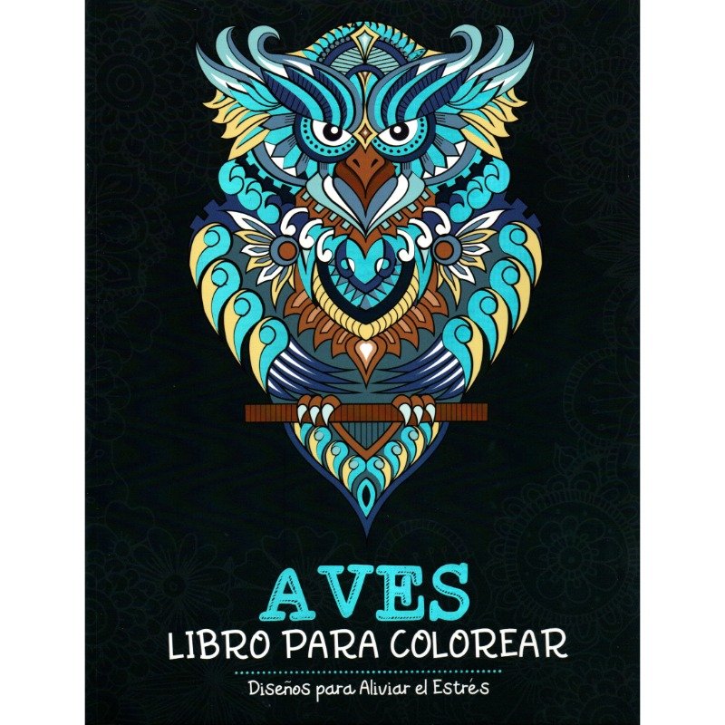 Libro Para Colorear - Aves