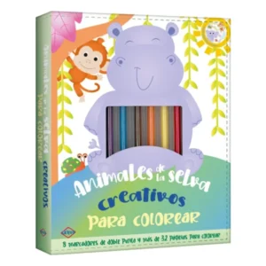 Animales de la Selva – Creativos para Colorear