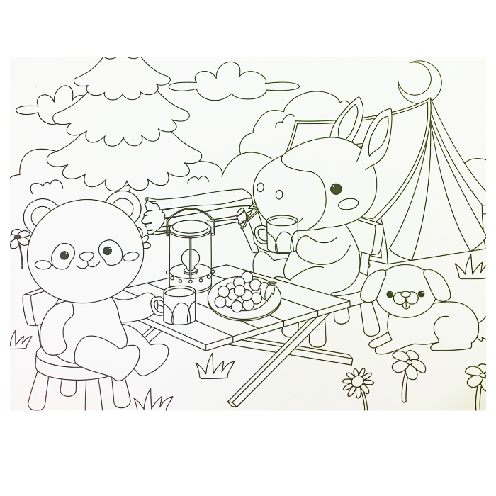 Cozy en la Naturaleza – Libro para Colorear - Imagen 3