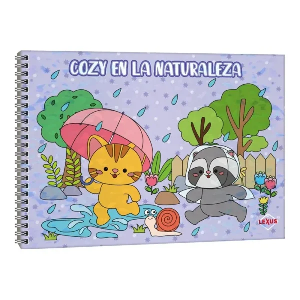 Cozy en la Naturaleza – Libro para Colorear