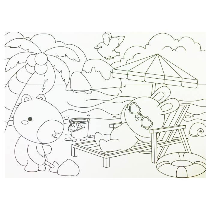 Cozy en la Naturaleza – Libro para Colorear - Imagen 2
