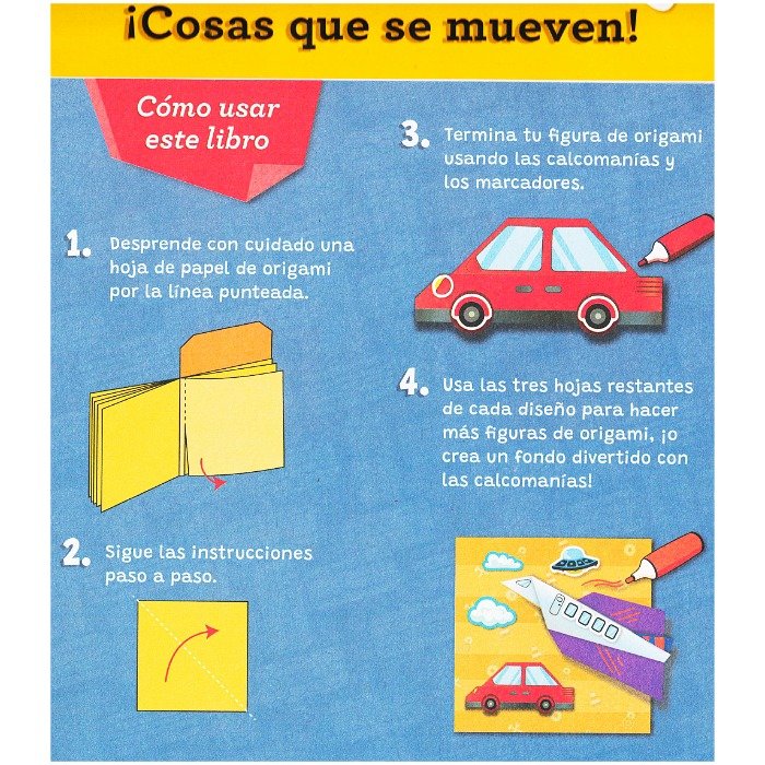 Mi Primer Origami – Cosas Que Se Mueven - Imagen 2