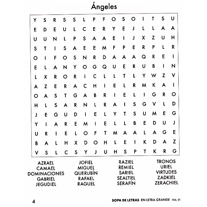 Sopa de Letras Vol 1 - Imagen 2