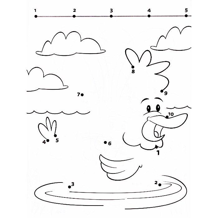Números 1 a 10 – Une Los Puntos - Imagen 2